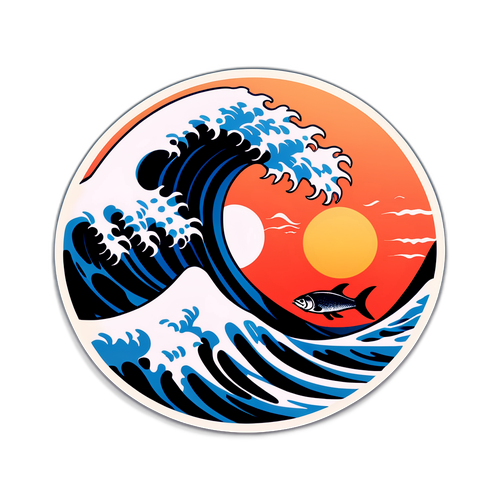 Rekaan Minimalis Gelombang dengan Ikan