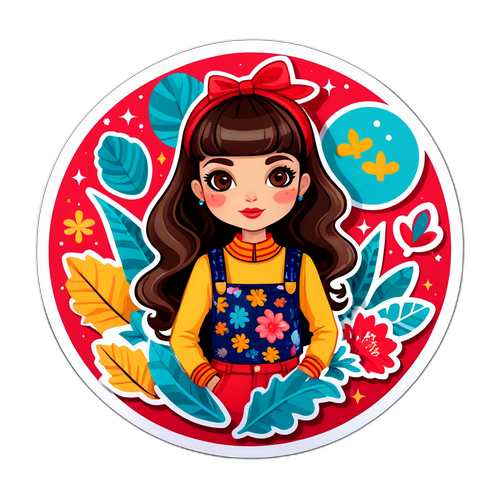 Sticker ya Mtindo wa Msimu