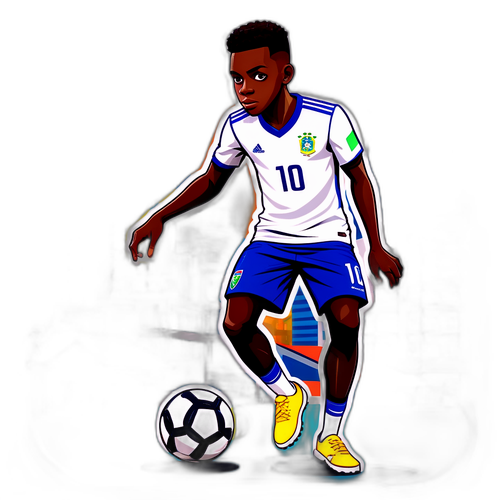 Винисиус Жуниор с мячом