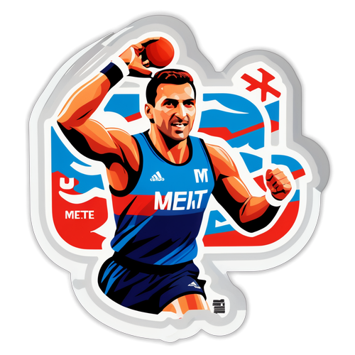 Mert Müldür'ün Spor Hayatını Kutlayan Sticker