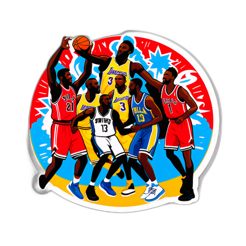 NBA 團結與奮鬥海報