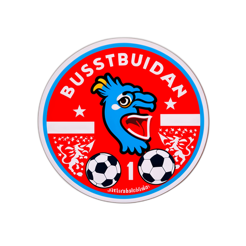Sticker mit den wichtigsten Symbolen der Österreichischen Fußball-Bundesliga