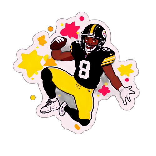 JuJu Smith-Schuster Celebration Sticker