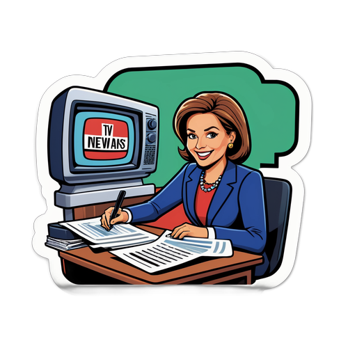 Sticker Giornalismo Veloce