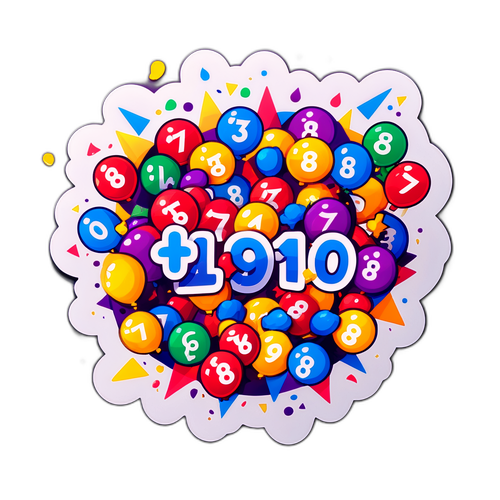 Glücks-Lotterie Aufkleber