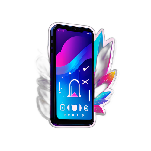 आधुनिक स्मार्टफोन हैलोग्राफिक डिस्प्ले के साथ