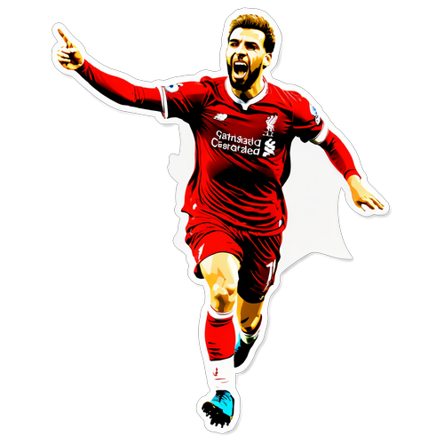 Liverpool Player Goal Celebration Sticker