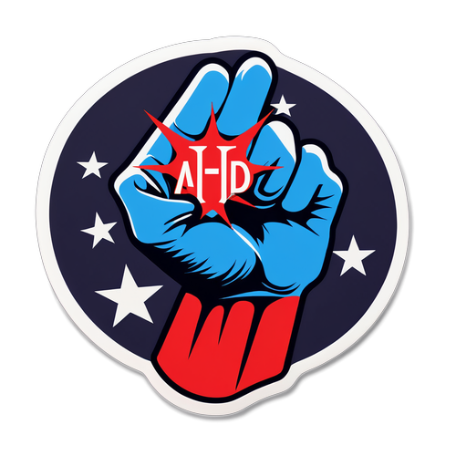 Luova tulkinta AfD-logosta