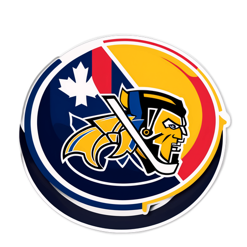 Стикер предсказания матча Торонто против Питтсбурга