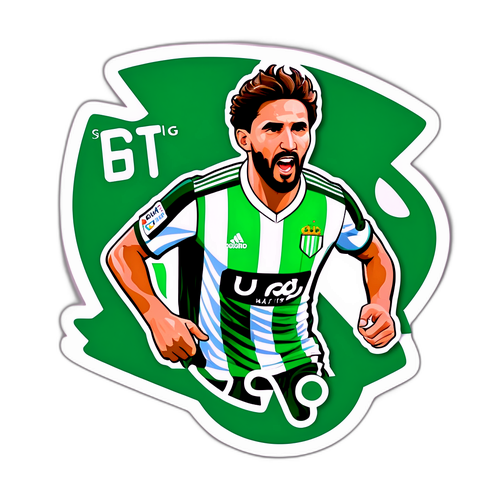 Torrent-Betis Match Kiemelt Játékosai Matrica
