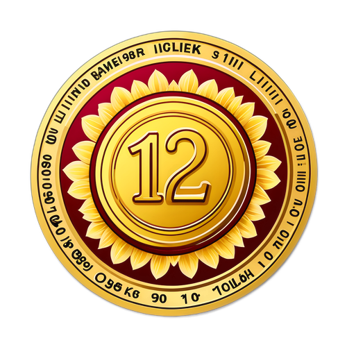 행운의 복권과 금화 스티커 디자인