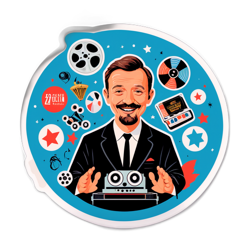 Veselá nálepka Jana Hrušínského