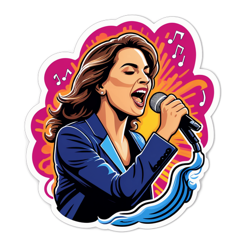 Sticker di Loredana Bertè in concerto