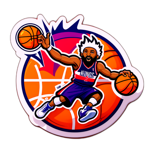 Sticker ng Laban ng Wizards at Kings