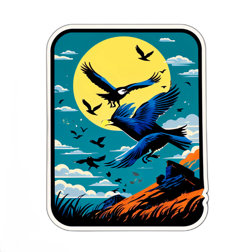 Wuthering Heights könyvborító matrica