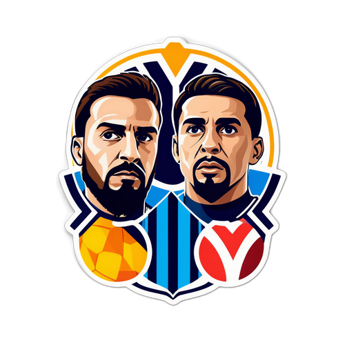 Nálepka vyjadřující rivalitu mezi Realem Madrid a Realem Sociedad
