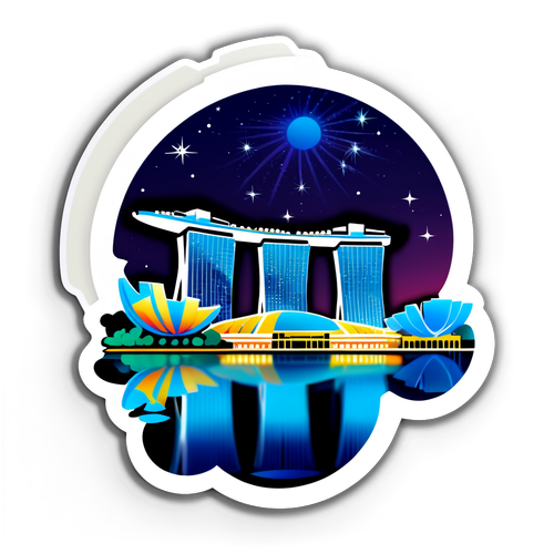 Singapur'un İkonik Marina Bay Sands Yapısı