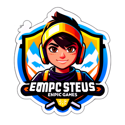 Sticker Epic Games