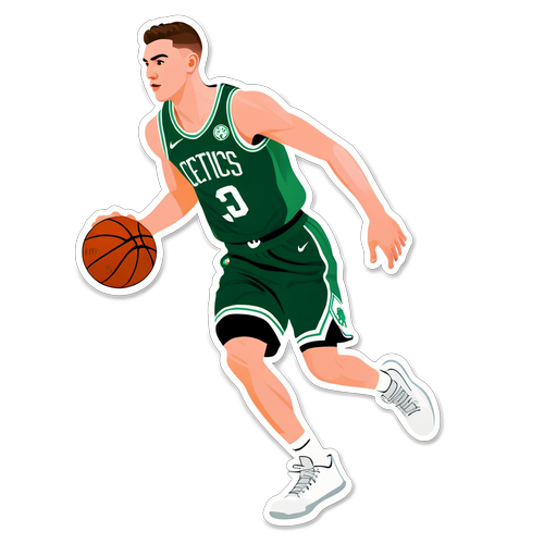 Pritchard's Unstoppable Moves! Watch the Celtics Star Dribble with Green and White Fury!