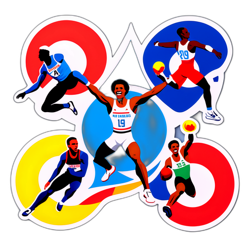 Olimpiyat Sporcularının Efsanevi Anlarını Yansıtan Tasarım