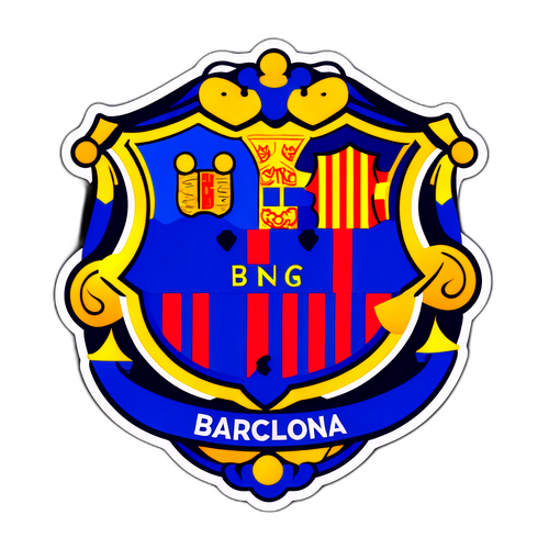 Ilustración de las leyendas de Barcelona en un legado histórico