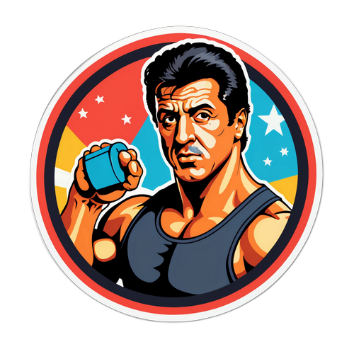 Logo Retro de Sylvester Stallone