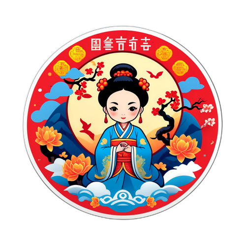 七夕情人節浪漫貼紙
