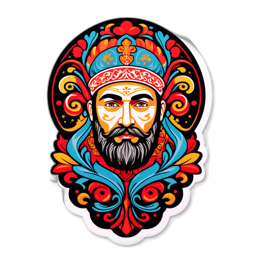 Nowoczesny projekt graficzny z Adrianem Polakiem i tradycyjną sztuką polską