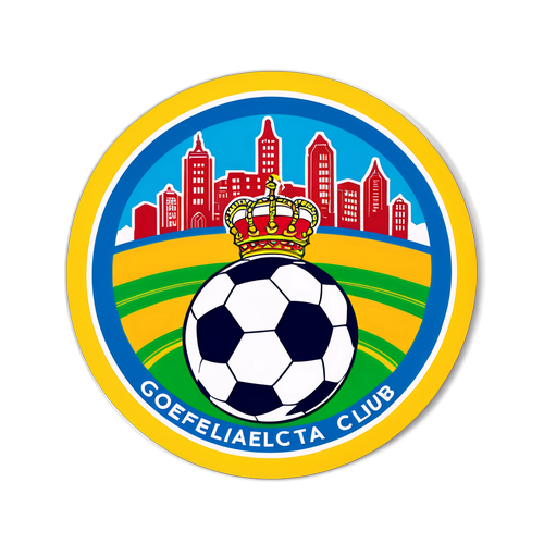 Sticker Badges Kelab Bola Sepak Getafe