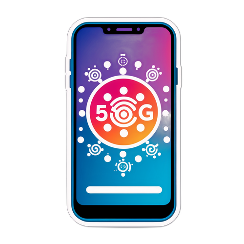 Smarttelefon med 5G-tilkobling