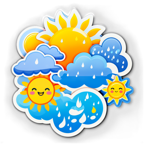 天氣主題貼紙