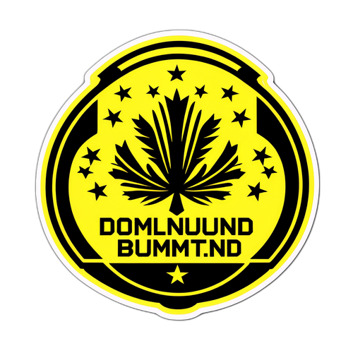 다채로운 보르시아 도르트문트 팬 스티커