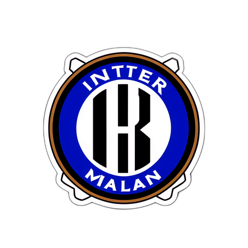 Sticker cu logo-ul echipei Inter Milan