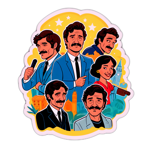 Pedro Pascal'ın Sevilen Rolleri Karton Tasarım