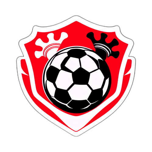 Stiker Pertarungan Klub Sepak Bola