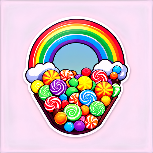 彩虹的糖果世界