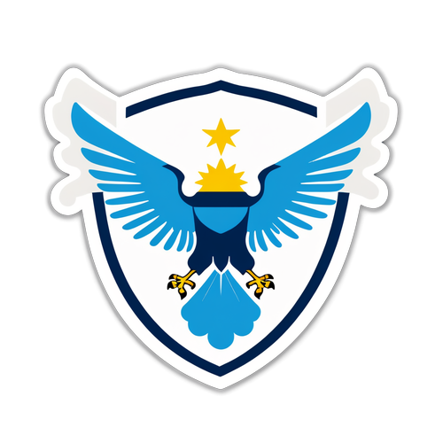 Adesivo Moderno do Logo da Lazio