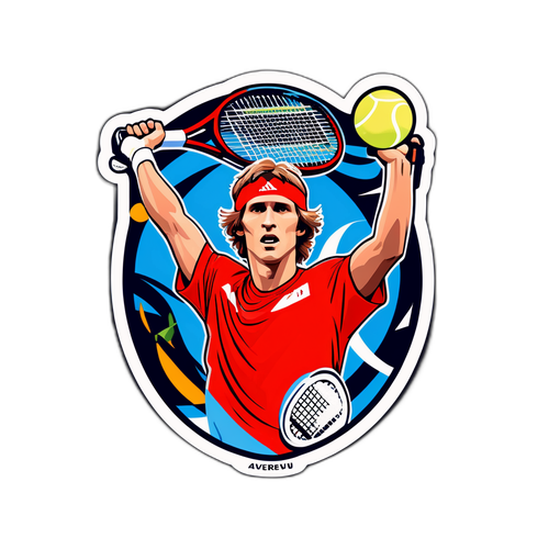 A homenagem à carreira de Alexander Zverev