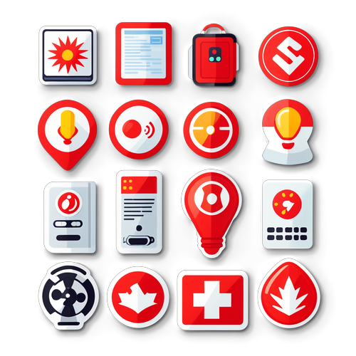 Canlı Haber Yayını Temalı Sticker
