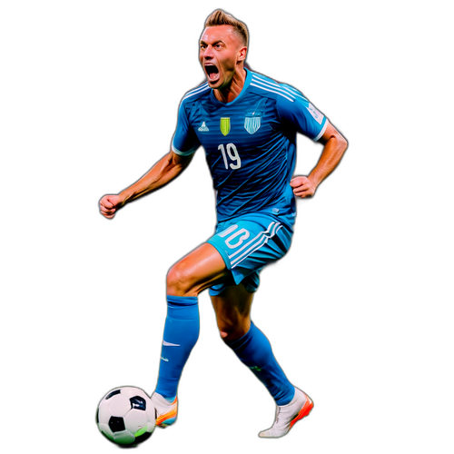 Viktor Gyökeres i aksjon
