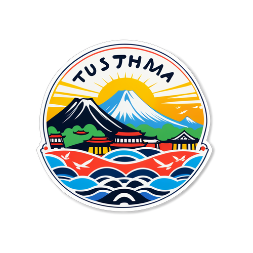 対馬の文化と歴史を表現したデザイン