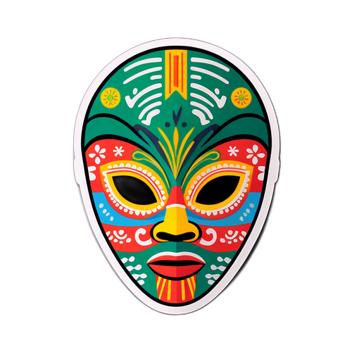 Nijerya'nın Geleneksel Kültürünü Sembolize Eden Maske