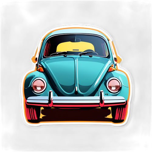 Volkswagen Beetle Klistermärke