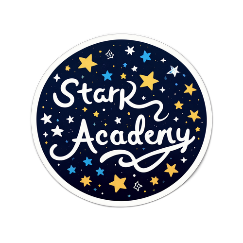 Sterrenacademie Sticker