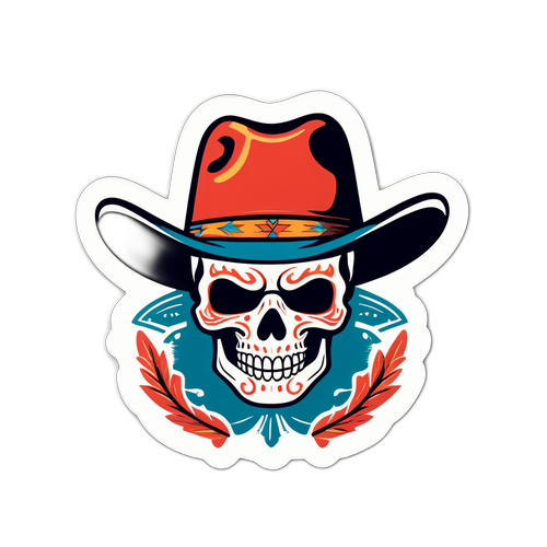 スタイリッシュな西洋文化とライフスタイルを反映したステッカー