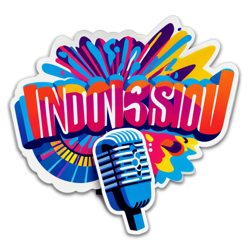 Stiker Penuh Warna 'Indonesian Idol' untuk Audisi