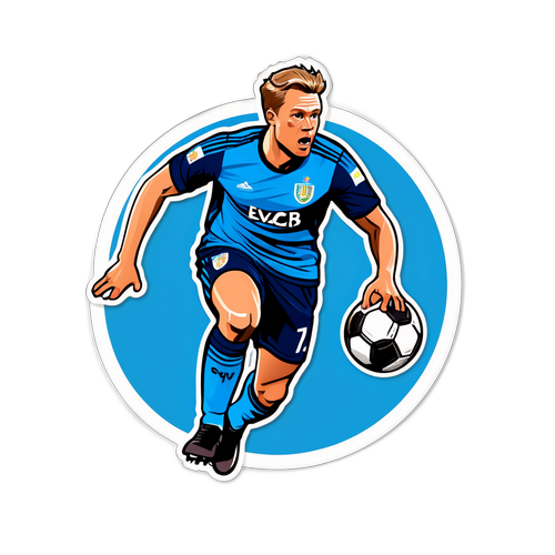 Frode Øverli i aksjon på fotballbanen