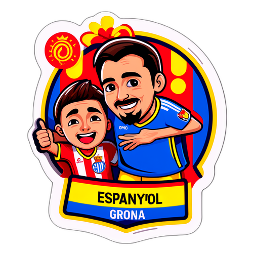 Wspieranie przyjaciół w futbolu