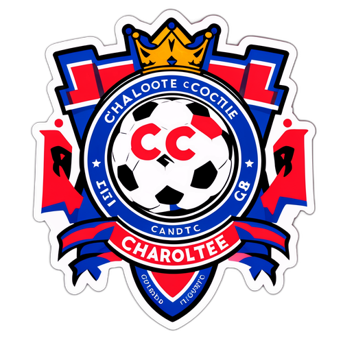 Sticker Logo Charlotte FC