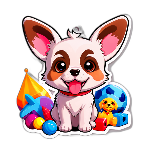 גור קהאת כלב חמוד עם אוזניים גדולות